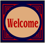 Framed Welcome Mats