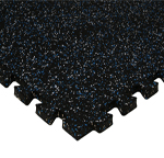 Dominator Rubber Gym Tiles: Quick Ship