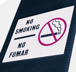 No Smoking Message Mats