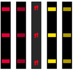 Keep Your Distance Runner Floor Mats