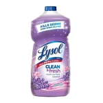 Lysol® Clean and Fresh Multi-Surface Cleaner, Lavender and Orchid Essence, 28oz Bottle, 6/Case