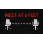 Office Social Distancing Floor Mats