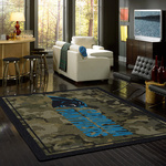 NFL Camo Sports Team Rugs
