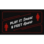 Play it Smart Social Distancing Floor Mats