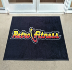 Retro Fitness Carpet Logo Mats