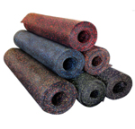 Rubber Flooring Rolls - Large Color Flecks