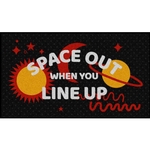 Space Out in a Line Floor Mats