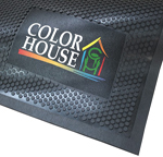 Rubber Scraper Signature Logo Mats