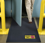 Rubber Scraper Signage Mats