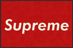 Supreme Logo Floor Mats