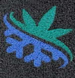 Vinyl Mesh Inlay Logo Mats