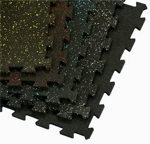 Warrior Rubber Gym Tiles