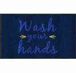 Wash Your Hands Carpet Floor Mats