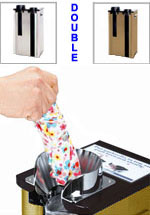 Wet Umbrella Bag Stand Dispenser - Double Wrapper